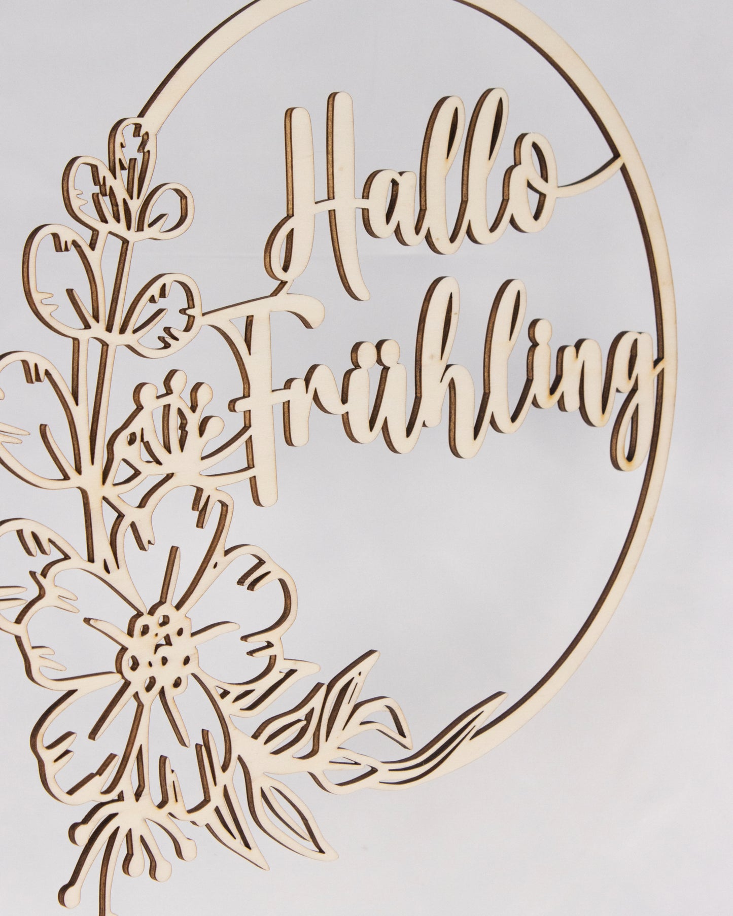 Holzkranz "Hallo Frühling"
